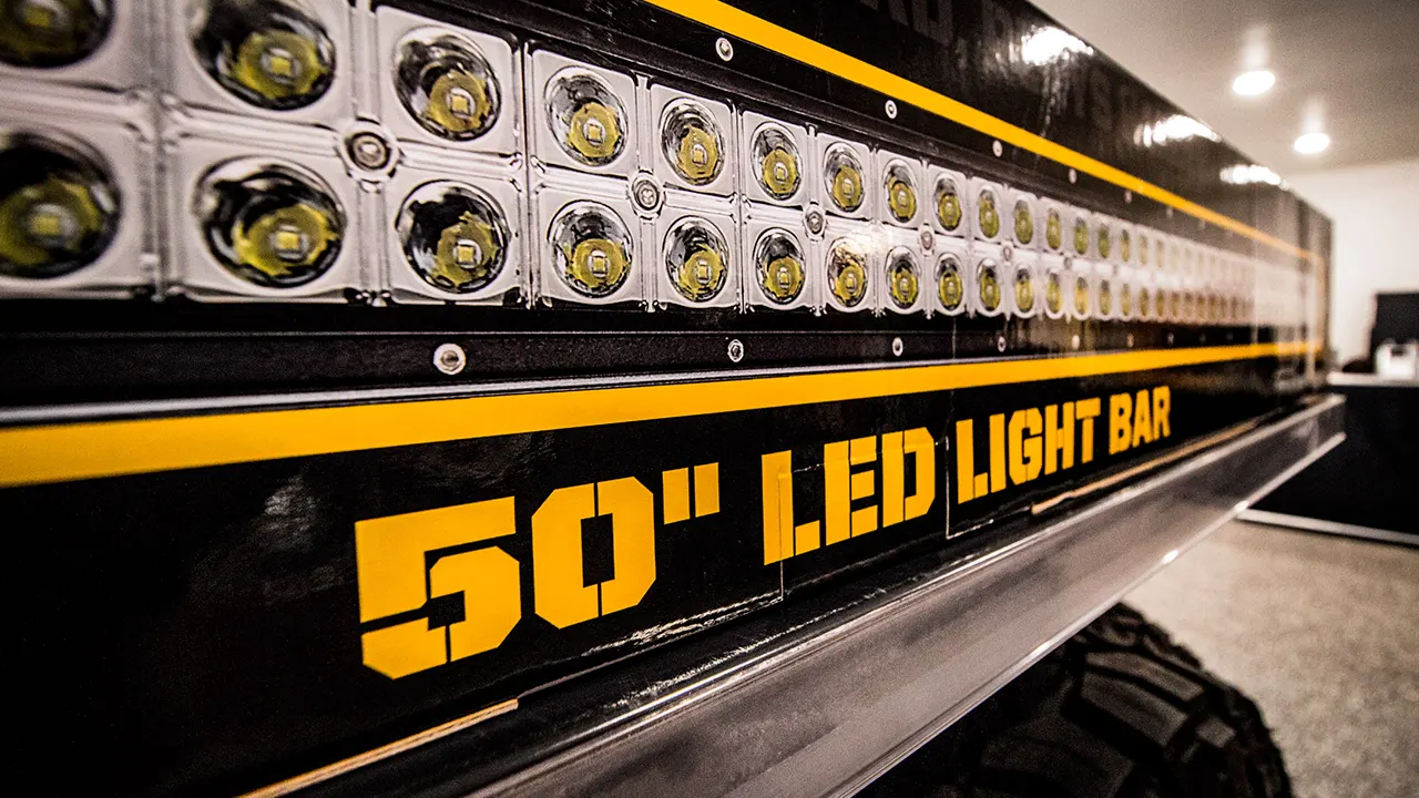 LED light bar fabrication and wiring