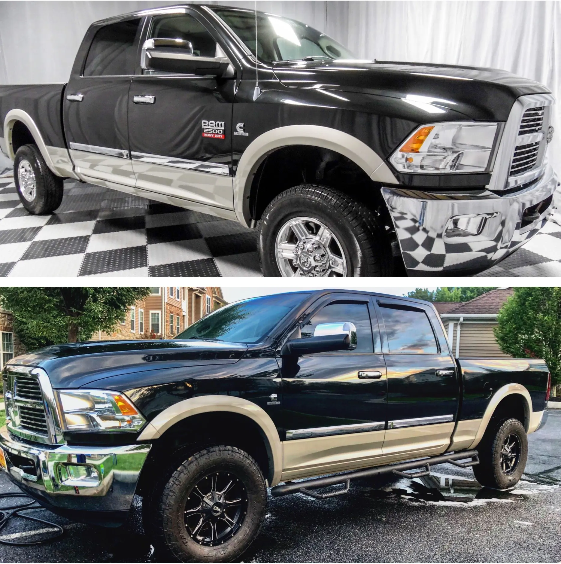 Ram 2500 — before and after